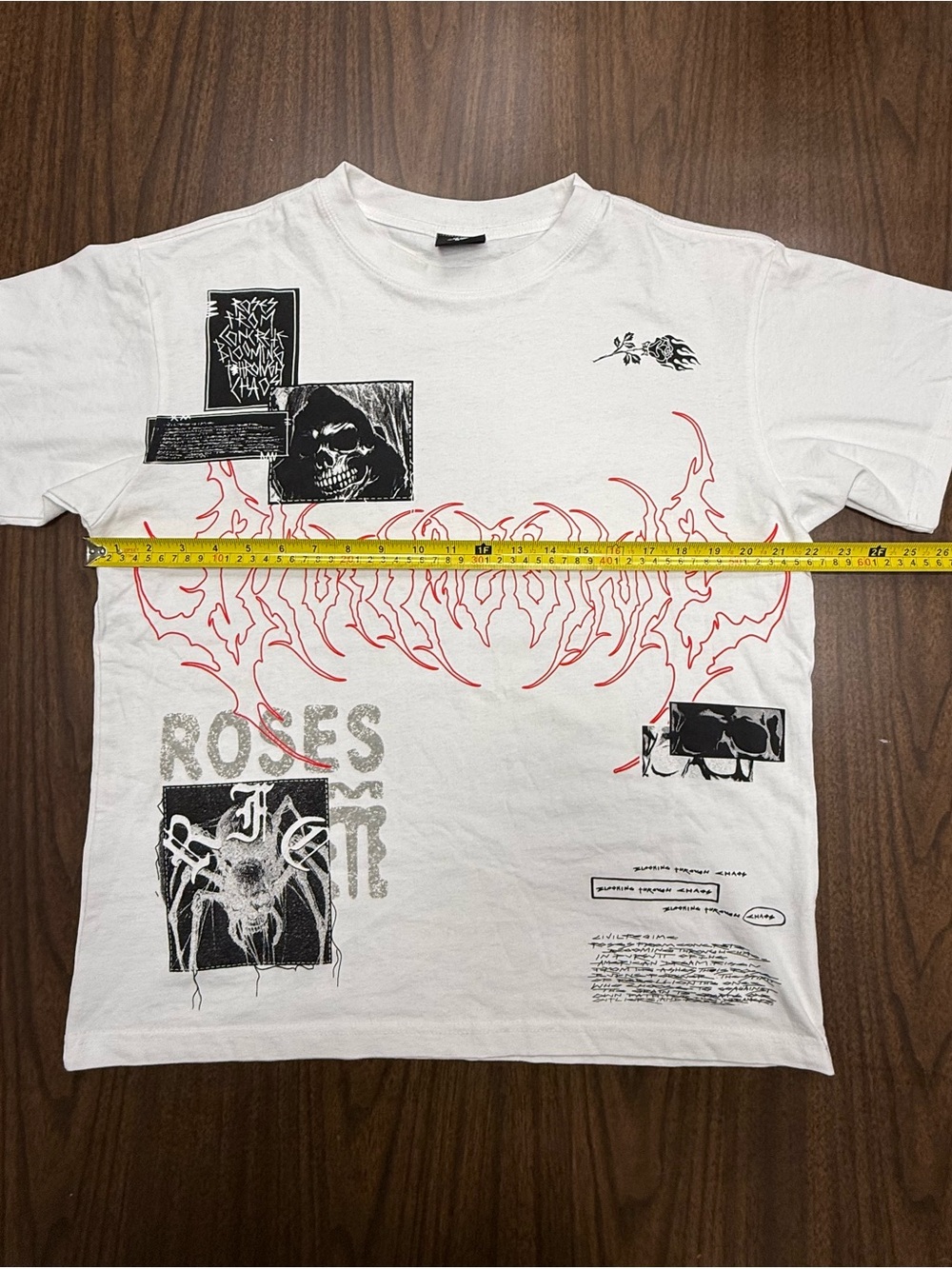 Civil Regime “It’s Our Time” White Short Sleeve Mens T-Shirt Size Medium Rare! - Picture 8 of 10